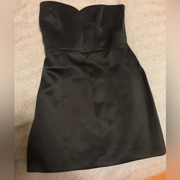 COPY - House of CB Chouchou Black Dress - Picture 5 of 6